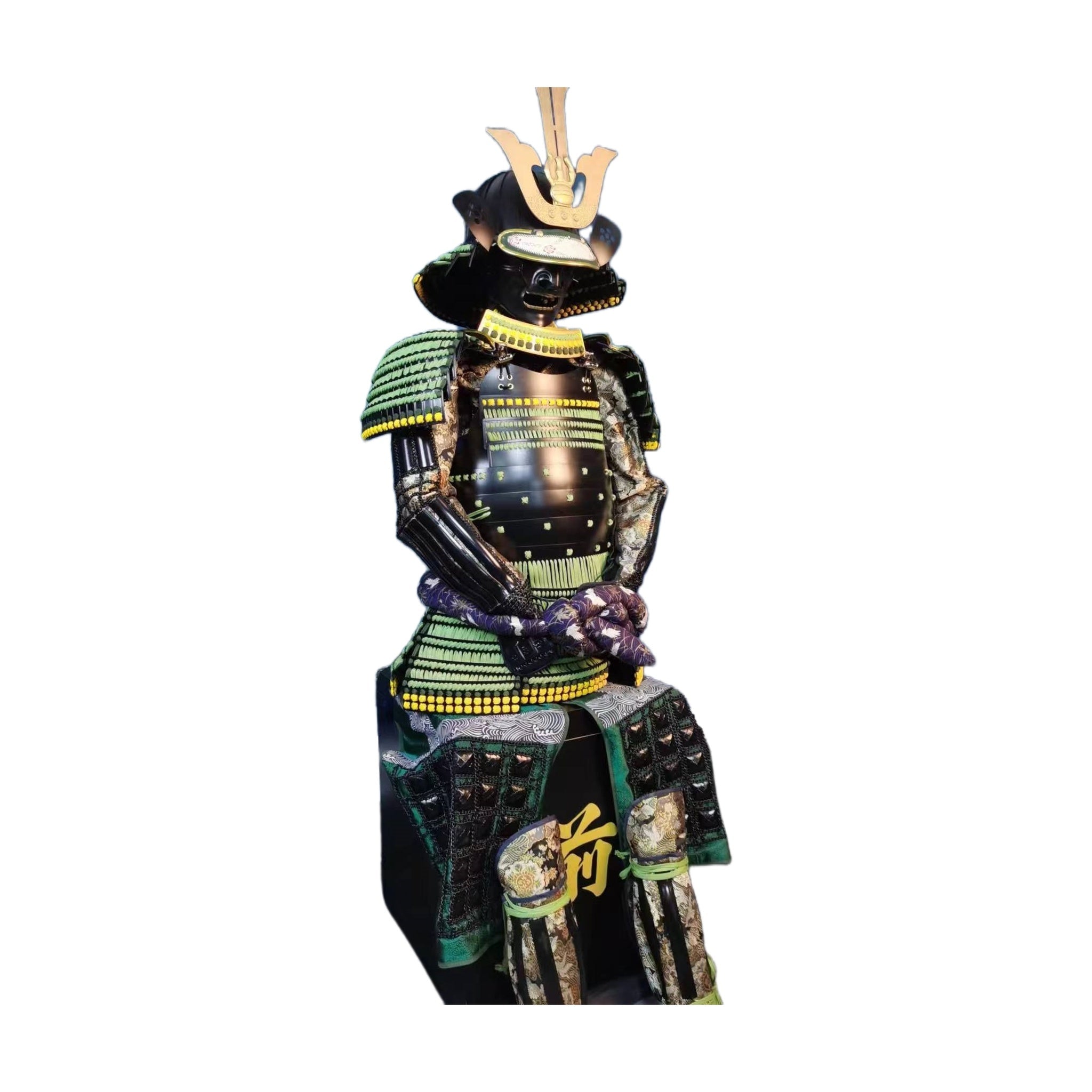 Imagawa Yoshimoto samurai armor, three-quarter view