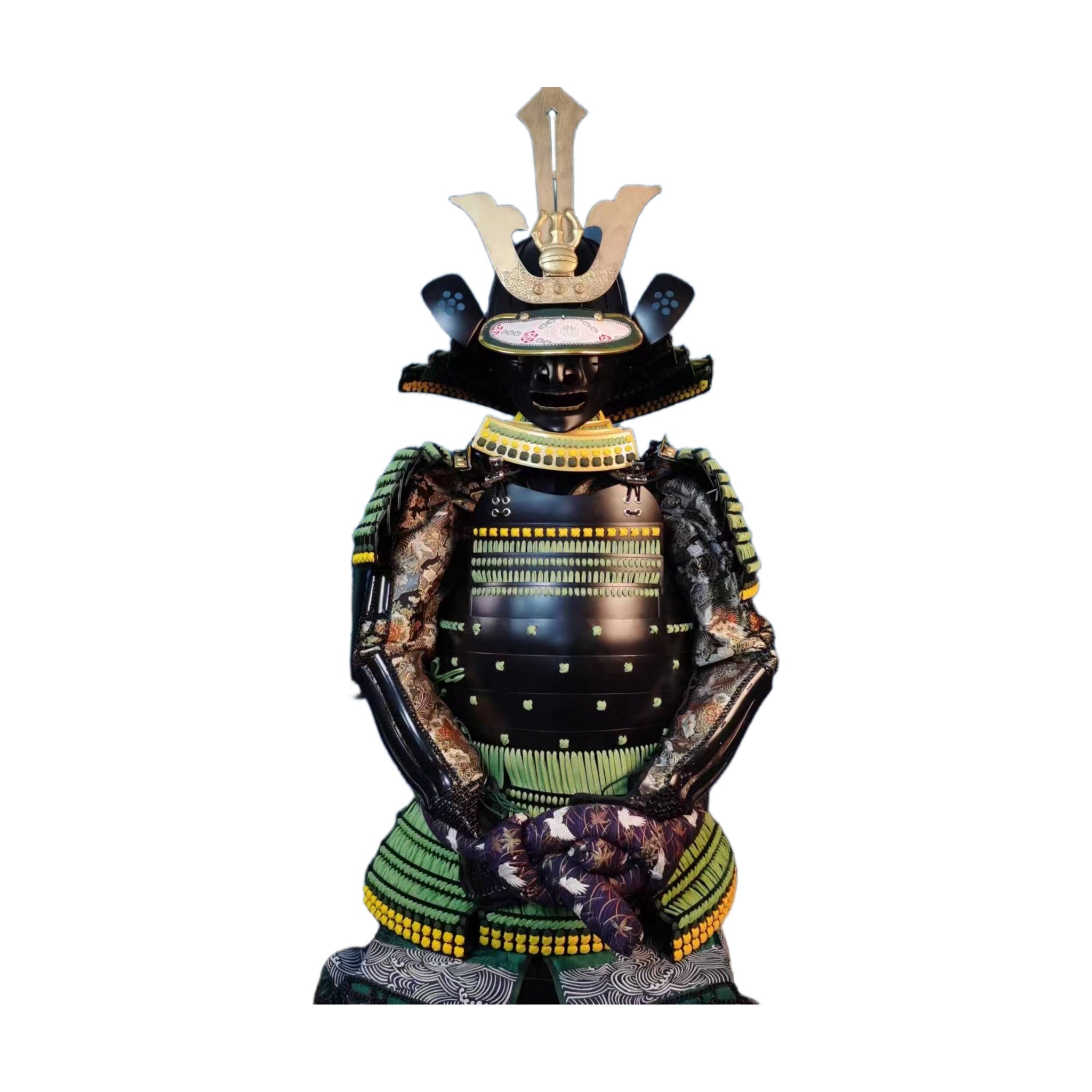 Imagawa Yoshimoto samurai armor, cuirass and lacing detail