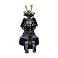Tokugawa Yoshinobu samurai armor, front view, white background